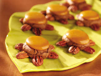 Turtle Brownie Cookies