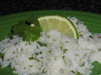 Butter Lime Cilantro Rice