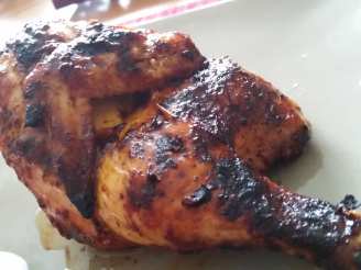 Chili-Rubbed Chicken With Barbecue "Mop" Sauce