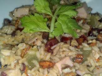 Harvest Turkey, Cranberry and Brown Rice Salad