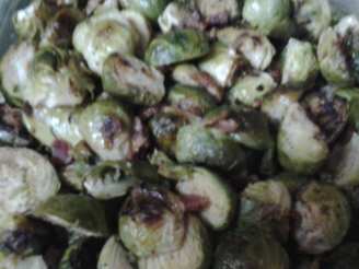 Brussels Sprouts With Bacon and Walnuts