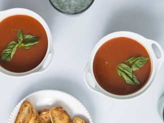 Spanish Tomato Basil Soup - HCG Phase 2