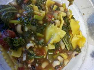Vegetarian Crockpot New Years Day Soup