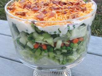 Yummier Ranch Layer Salad #RSC