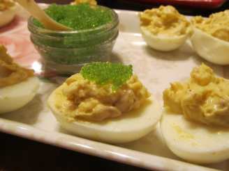 Caviar Egg Salad Appetizer