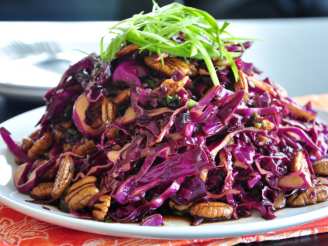 Purple Cabbage & Pecan Salad