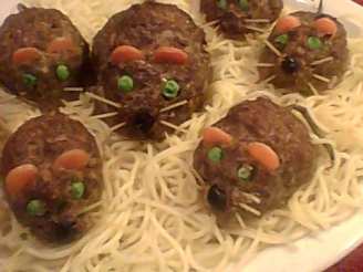 Halloween Bloody Baked Rats