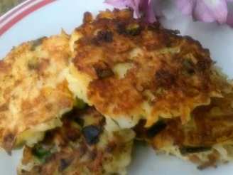 Crab, Prosciutto & Green Onion Potato Cakes! #5FIX