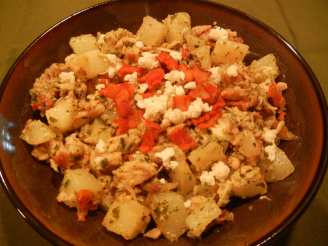 Chicken Pesto Potato Salad #5FIX