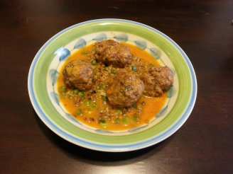 Thai Chicken Meatball Curry (Slow Cooker)