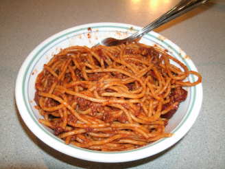 Spicy Chipotle Chili Spaghetti