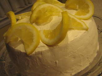 Double-Layer Lemon Cake