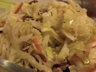 Tangy Slaw With Sauerkraut and Apples
