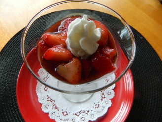 Skinny Strawberry Balsamic Delight