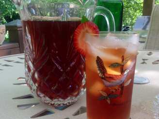 Strawberry Basil Iced Tea