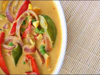 Spicy Thai Peanut Vegetable Curry