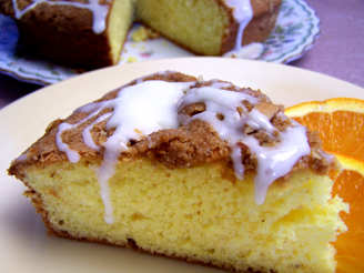 Orange Streusel Loaf Cake