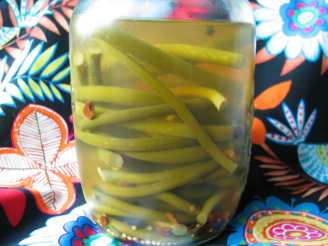 Pickled Garlic Scapes or Garlic Whistles
