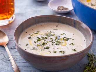 Gourmet's Roasted Cauliflower Soup