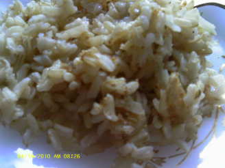 Moroccan Brown Rice (Rice Cooker)