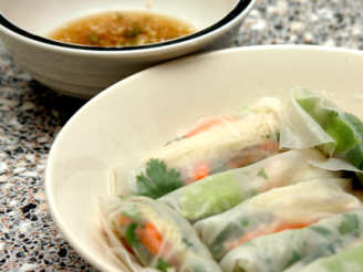 Vietnamese-style Rice Paper Rolls