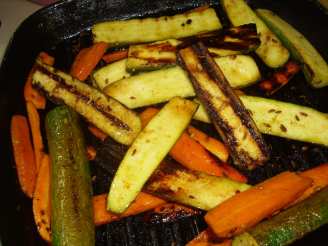 Grilled Zucchini Tunisian-Style (Vegan Friendly)