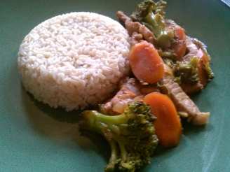 Asian Inspired Pork and Broccoli Stir-Fry