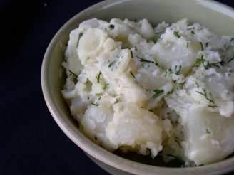 Swedish Creamed Potatoes With Dill
