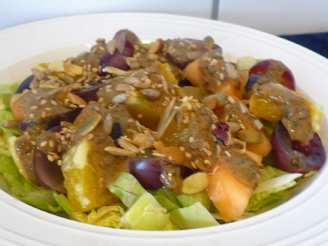 Yogurt, Mint and Golden Raisin Dressing
