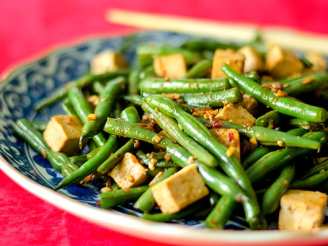 Szechuan Green Beans and Tofu (Gluten-Free, Vegan)