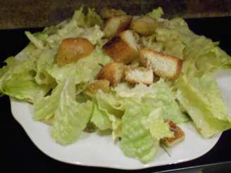 Creamy Vegetarian (Not Vegan) Caesar Salad Dressing