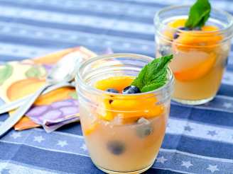 Peach, Honey and Ginger Jelly