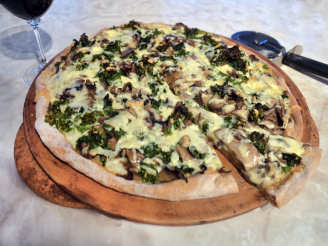 Portobello & Kale Pizza