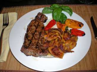 Churrasco Strip Steak With Chimichurri Sauce