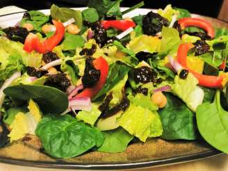 Tossed Salad With Dried Tomato Dressing
