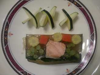 Salmon and Vegetable Terrine