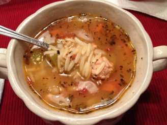 My Father-In-Law Mickey's Famous Turkey Vegetable Soup