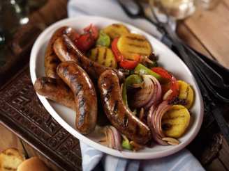 Grilled Italian Sausage With Sweet and Sour Peppers