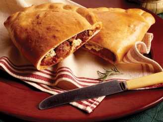 Party-Size Sausage Calzone