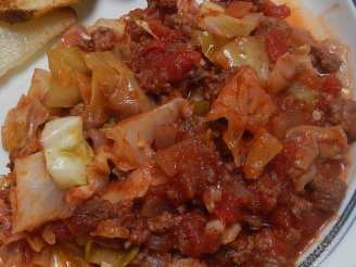 Unrolled Cabbage Rolls