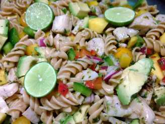 Cilantro-Lime Pasta Salad (With or Without Chicken)