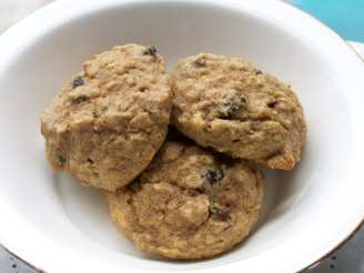 Sugar-Free, Gluten-Free Oatmeal Raisin Cookies