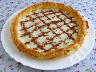 Rice Pudding Pie - Food from Portugal