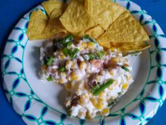 Spicy Bacon Corn Dip (Slow Cooker)