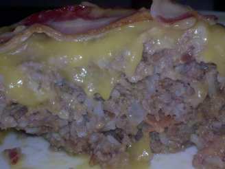 Cheddar Cheese Bacon Meatloaf