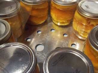 Canned Peaches With Bourbon