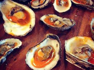 Roasted Oysters With Hot Sauce