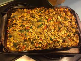 Passover Matzo Kugel With Vegetables