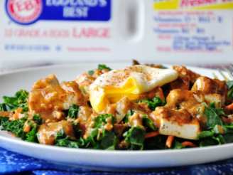 Eggland's Best Cajun Tofu and Kale Salad