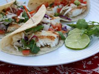 Easy Grilled Fish Tacos